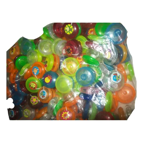Gcg 100 Mini Yoyos Escolar 3.5cm De Plástico Didáctico Retro