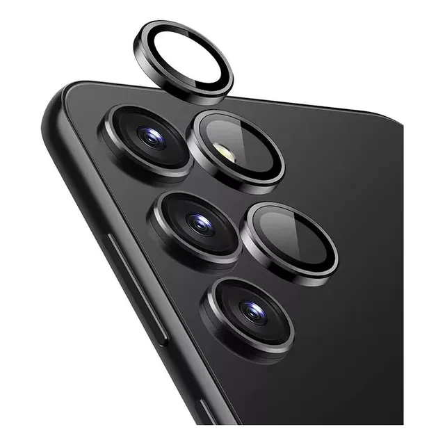 Vidrio Templado De Camara Individual Negro Para Samsung A15