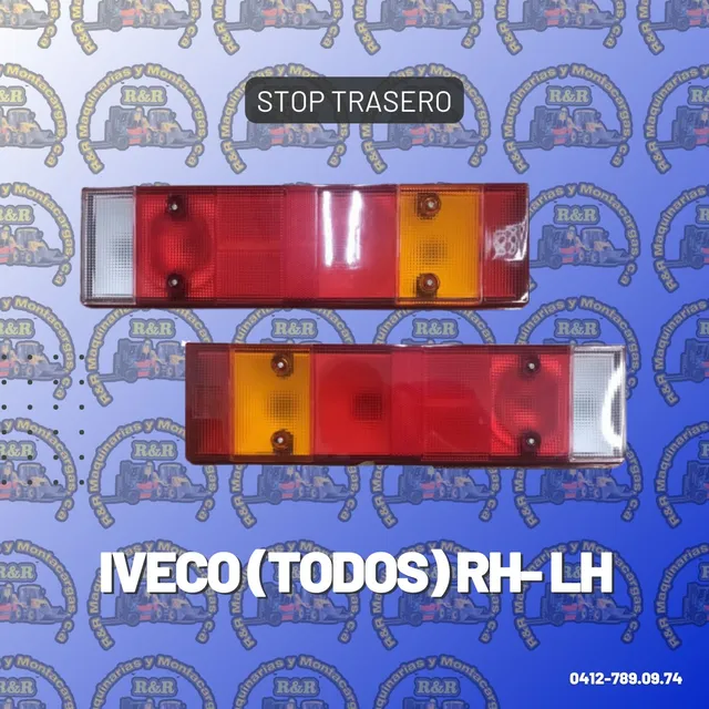 Stop Trasero Iveco (todos) Rh- Lh
