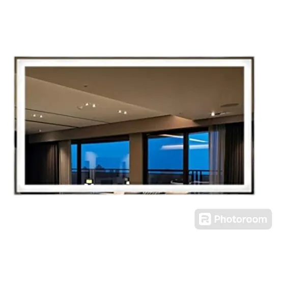 Espejo Bali 100x75 Luz Led Cálido - Frío Rectangular