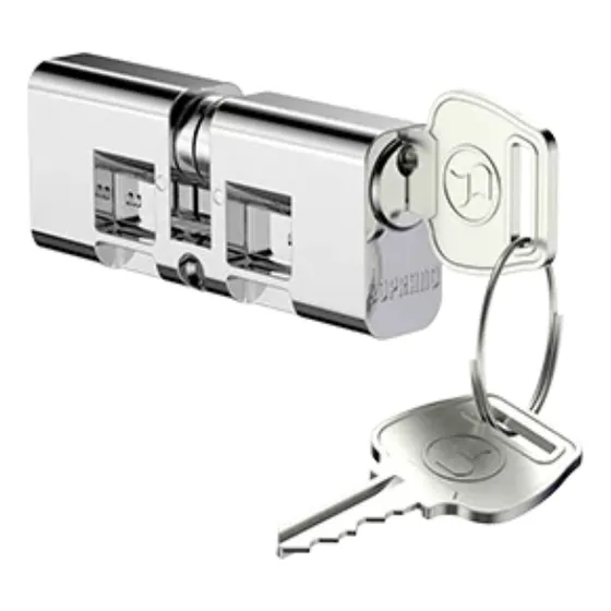 Cilindro 65mm Py Za/lt Cromado 2chaves C/pf