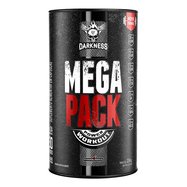 Mega Pack Power Workout Darkness 30 Packs - Animal Pak Mega Pack Power Workout Darkness 30 Packs - Animal Pak
