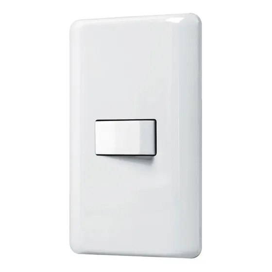 Placa Armada Con 1 Interruptor Para Escalera, Basic Volteck