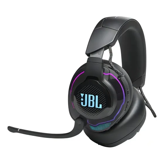 Auricular Gamer Inalámbrico 910 Rgb Profesional Color Negro | Cuotas sin interés