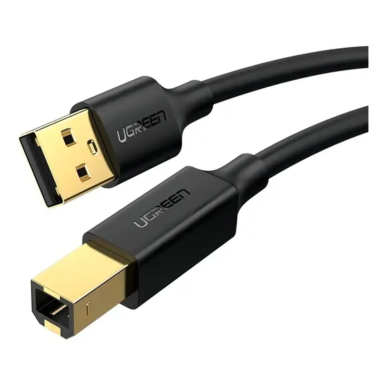 Ugreen Cable Impresora Usb Tipo B A Usb 2.0 3 Metros 10351 Negro | Cuotas sin interés