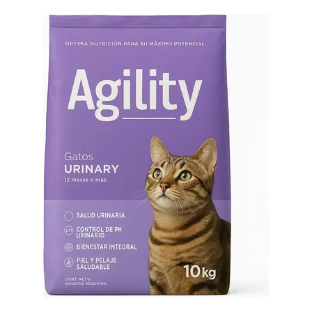 Agility Premium Urinary Gato Adulto x 10 kg