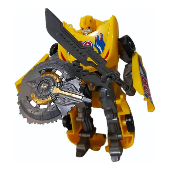 Transformers Robot + Espada Carro Juguetes Para Niños