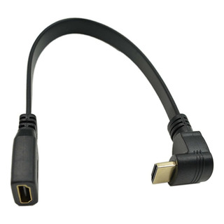 Cerrxian Cable De Extensión Hdmi Plano De Velocidad Delgada Cerrxian Cable De Extensión Hdmi Plano De Velocidad Delgada