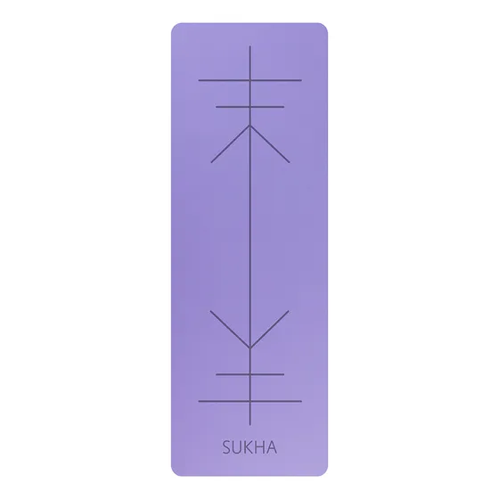 Línea Aprendiz Con Alineacion 6mm  Yoga Mat Tpe
