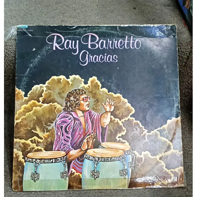 Ray Barretto Gracias Lp Original Usado Qqc. Zz