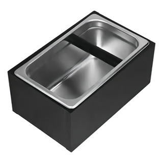 Caixa Batedora Borra Restos Cachimbo Café Maquina Expresso Cor Preto/aço Inoxidável 0 Caixa Batedora Borra Restos Cachimbo Café Maquina Expresso Cor Preto/aço Inoxidável 0