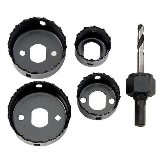 Juego De Sierracopas Para Instalar Cerraduras Stanley 5pzas