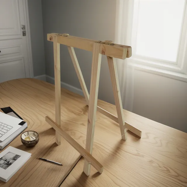 Caballete Plegable De Madera. Envio A Todo Chile (consulte)
