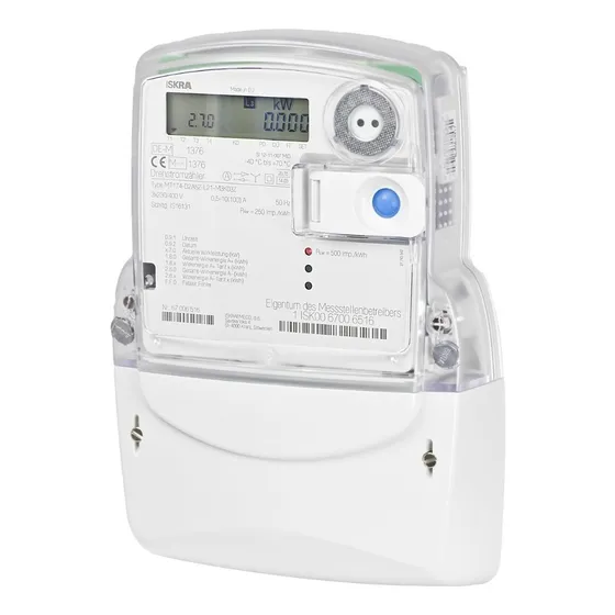 Contador Medidor Bidireccional Trifásico 220v Iskra Mt 174