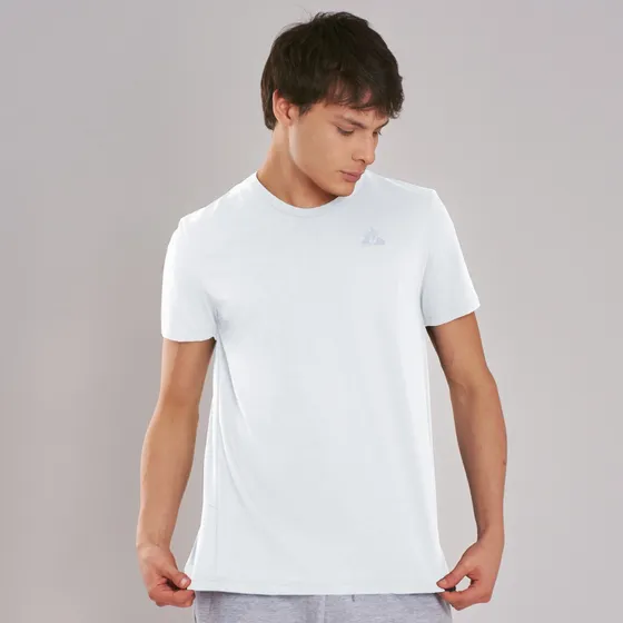 Remera Hombre Le Coq Sportif Training Blanco