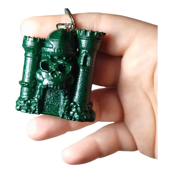 Llavero Castillo Grayskull Motu He-man Skeletor