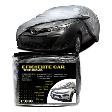 Capa Impermeável Para Carro Proteção Total Uv Chuva