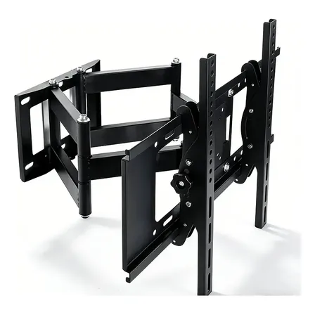 Suporte Articulado Tv 32 42 55 60 65 Reforçado De 32 A 70 Preto