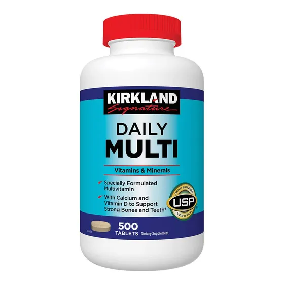 Suplemento Multivitamínico Diario De 500 Tabletas