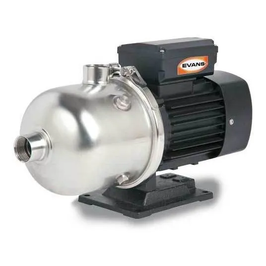 Bomba Multietapas Monofásica Evans 15 Gpm Acero Inox. 1 Hp Frecuencia 60 Hz