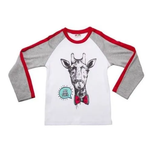 Franela Bambino Funny Giraff Para Niños