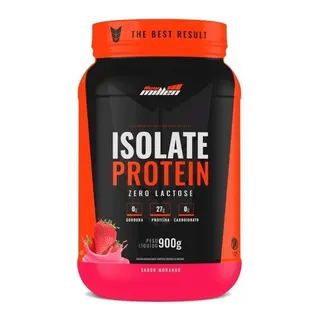 Whey Isolate Protein 900g New Millen Sabor Morango Whey Isolate Protein 900g New Millen Sabor Morango
