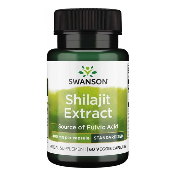 Shilajit Extract 400 Mg 60 Vcaps Swanson