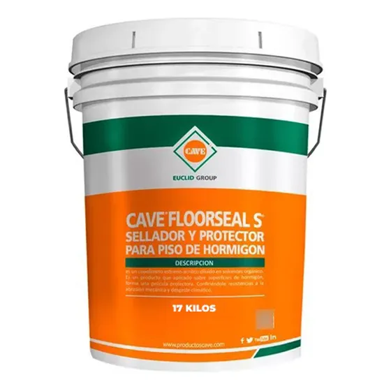 Cave Floorseal S - Sellador Pisos De Hormigón Incoloro 18,9l