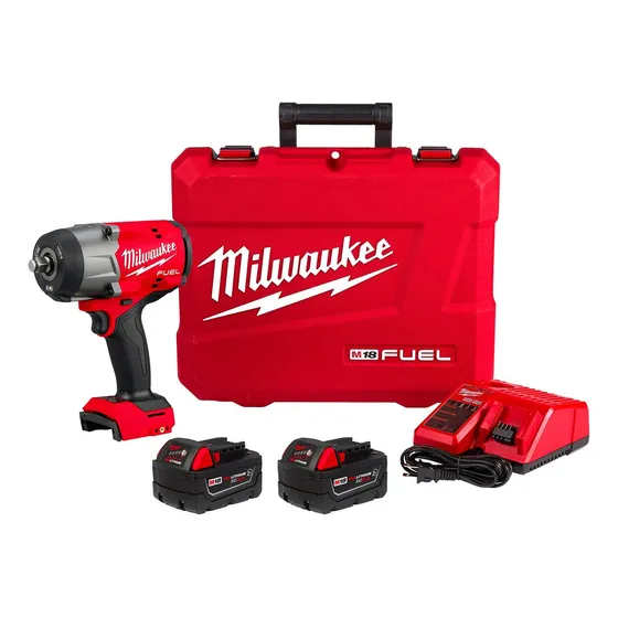 Llave De Impacto Alto Torque M18 Brushless Milwuakee 2967-22 Color Rojo/negro Frecuencia 60