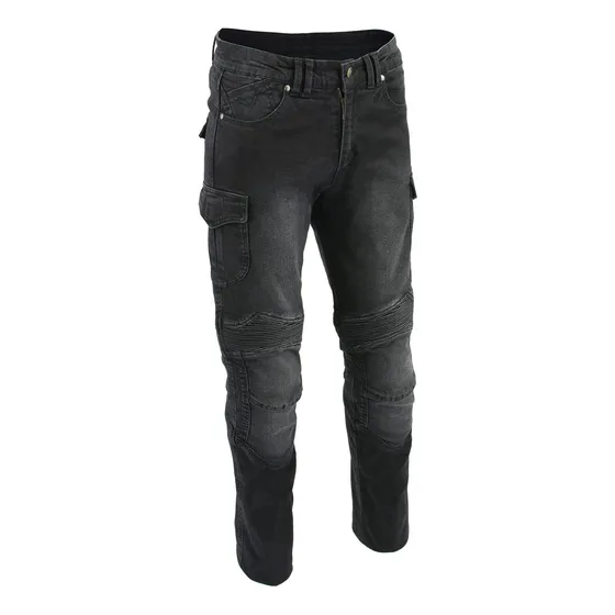 Pantalon Jean Para Moto Con Proteccion Talla 36x32. !!!