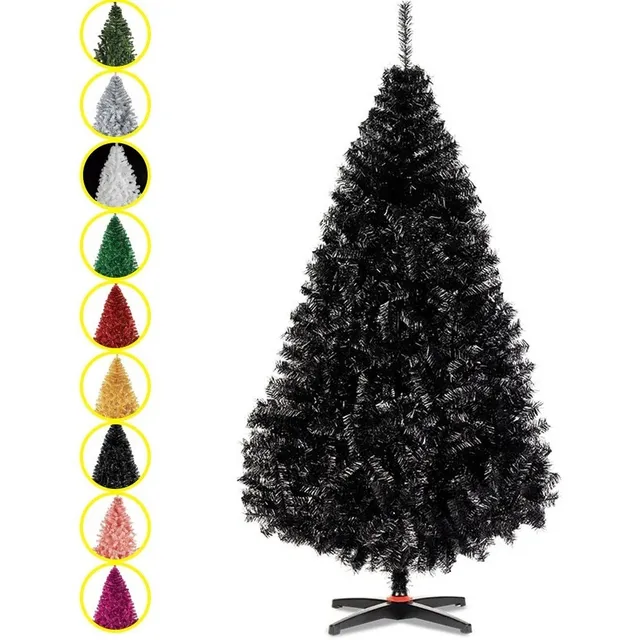 Arbol Pino Navidad 190 Naviplastic Colores Monarca Verde Color Negro
