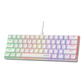 Teclado 60% Mecânico Gamer Snow Walker V2 - Branco Teclado 60% Mecânico Gamer Snow Walker V2 - Branco