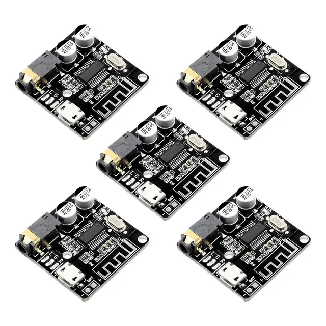 5x Modulo Bluetooth 5.0 Placa De Áudio Mp3 Sistema De Som