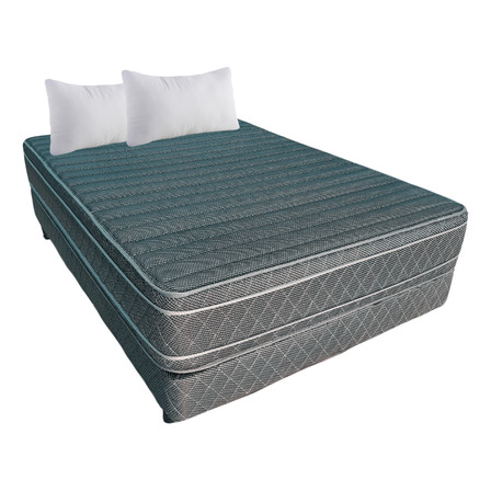 Conjunto Sommier Ayfa 2p Dual Euro 140x190 Espuma 30cm Firme Conjunto Sommier Ayfa 2p Dual Euro 140x190 Espuma 30cm Firme