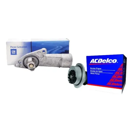 Kit Bomba D'agua E Válvula Termostática Acdelco/gm Kit504