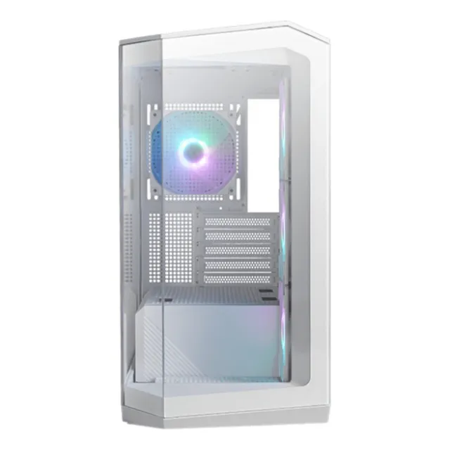 Gabinete Msi Mag Pano M100r Pz White, Matx, S/fuente, Argb