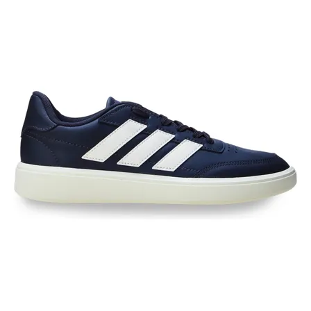 Tênis Casual Feminino Courtblock adidas Azul Marinho E Branco Liso 35 Br