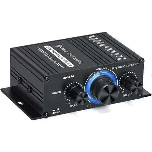 Mini Amplificador De Potencia Hi-fi Para Automóvil Y Hogar