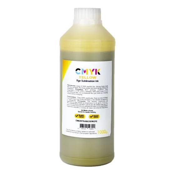Tintas Para Sublimar Cmyk - Blue Heat - 1 Litro - 1 Pieza