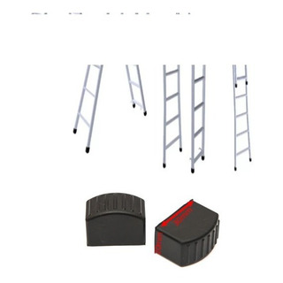 Sapata Ponteira De Borracha Para Escada 20*30mm Par 2pç Sapata Ponteira De Borracha Para Escada 20*30mm Par 2pç