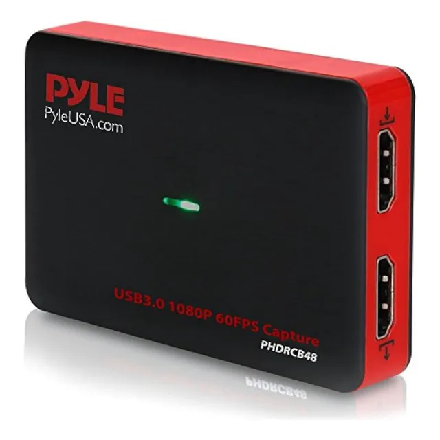 Tarjeta De Captura De Video Con Grabadora De Video Roja