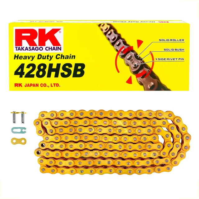 Cadena Transmision Rk 428 X 136 Reforza Xr 150 Alta Calidad
