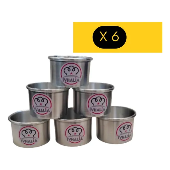 Pack Tortera  Mini Cake De 7 Por 5 Cm De Alto  - Ivhalia