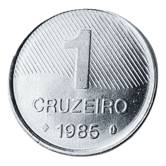 Moeda Antiga Do Brasil - 1 Cruzeiro Fc De 1985 - Serie Fao