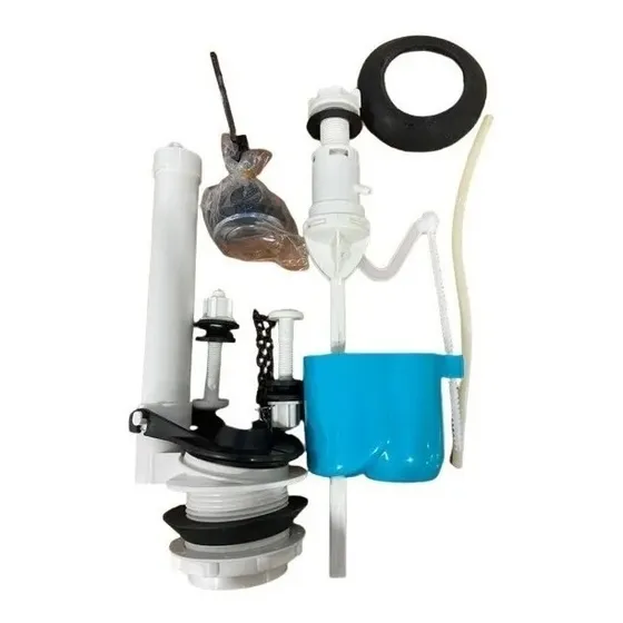 Herraje De Poceta Boton Superior Doble Descarga Modelo 665