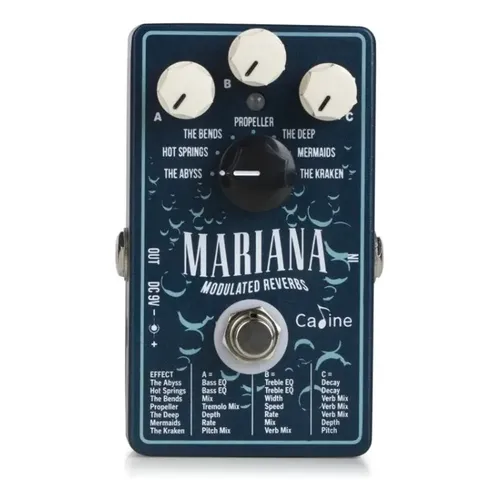 Pedal Reverb Strymon BlueSky V2 para Guitarra Elétrica