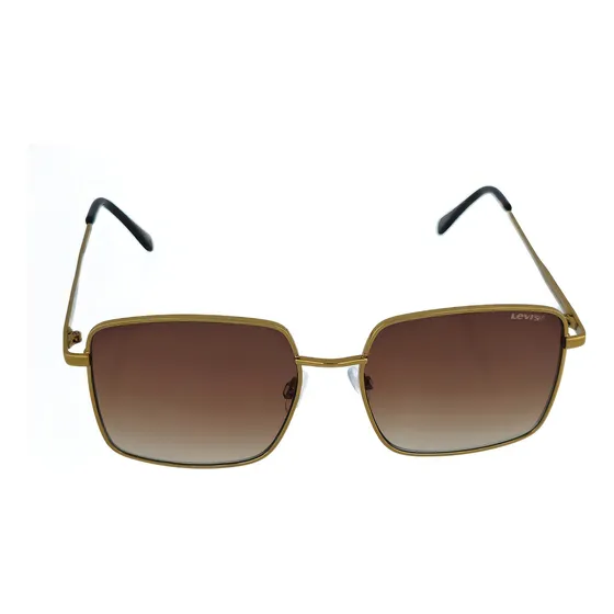 Gafas Levis Outlook X13145 Color Dorado Lente Marrón Varilla Dorado Armazón Dorado