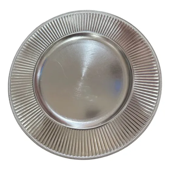 Platos  Navideño Vajilla Cena Navideña  Navidad 33 Cm