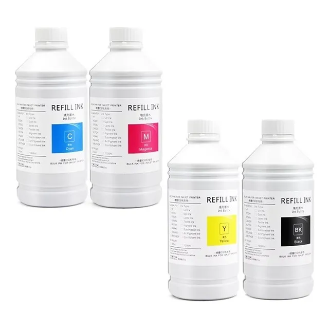 4 Medios Tintas Compatible Canon Pfi-050 Pfi050 Tc-20 Tc20 Negro/cian/magenta/amarillo