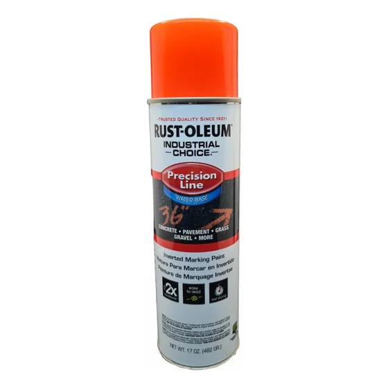 Pintura De Marcación En Invertido Naranja Fluor Rust-oleum